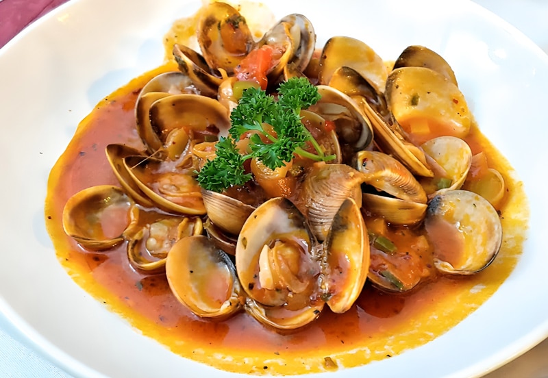 Almejas a la marinera en Restaurante Cas Carreter en Sóller